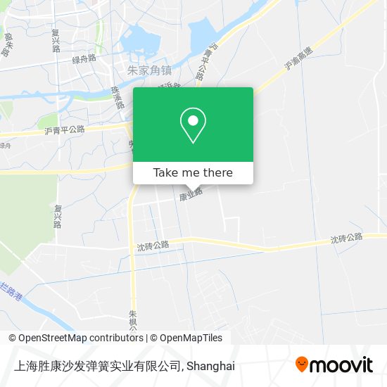 上海胜康沙发弹簧实业有限公司 map