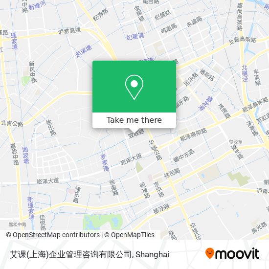 艾课(上海)企业管理咨询有限公司 map