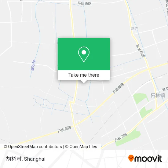 胡桥村 map