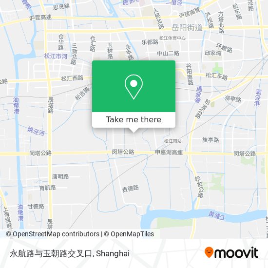 永航路与玉朝路交叉口 map