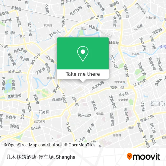 几木筱筑酒店-停车场 map