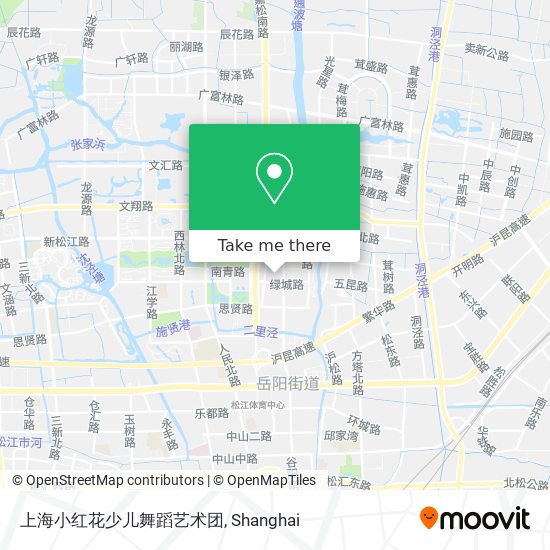 上海小红花少儿舞蹈艺术团 map