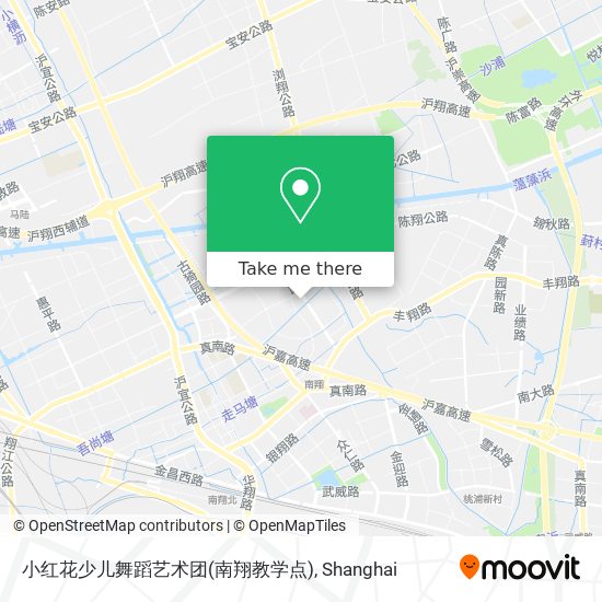 小红花少儿舞蹈艺术团(南翔教学点) map