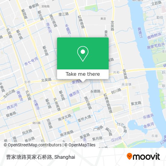 曹家塘路莫家石桥路 map