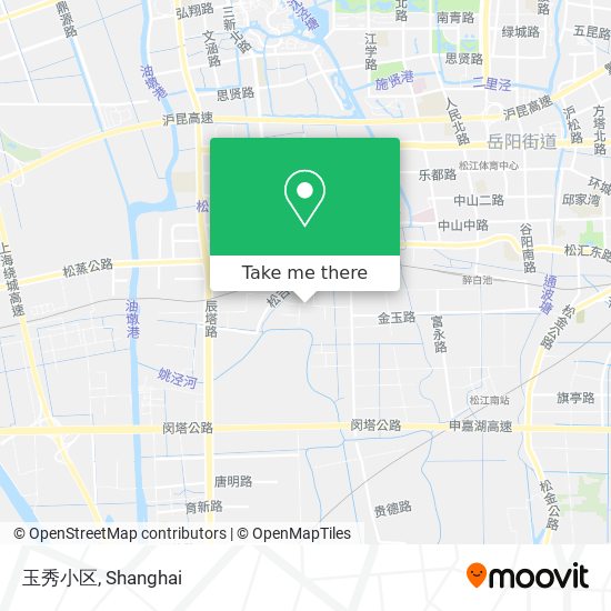玉秀小区 map