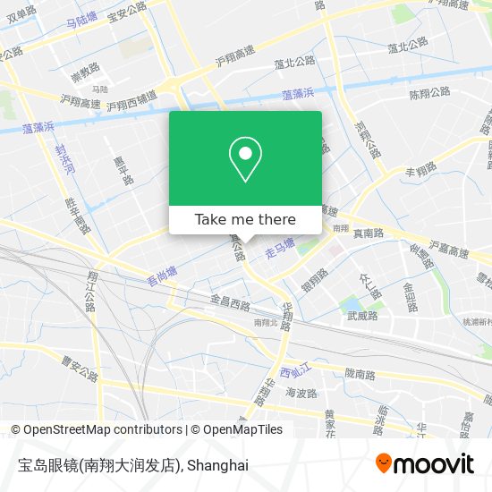 宝岛眼镜(南翔大润发店) map