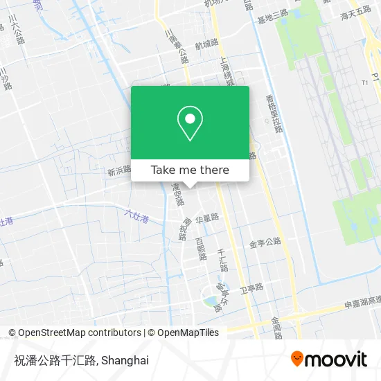 祝潘公路千汇路 map