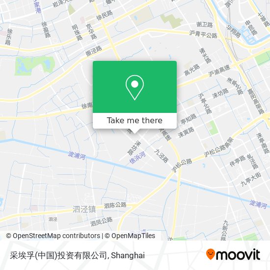 采埃孚(中国)投资有限公司 map