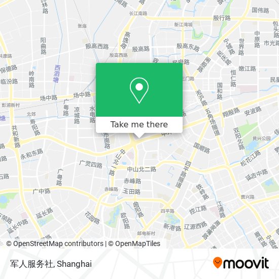 军人服务社 map