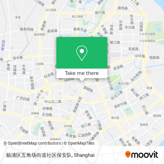 杨浦区五角场街道社区保安队 map