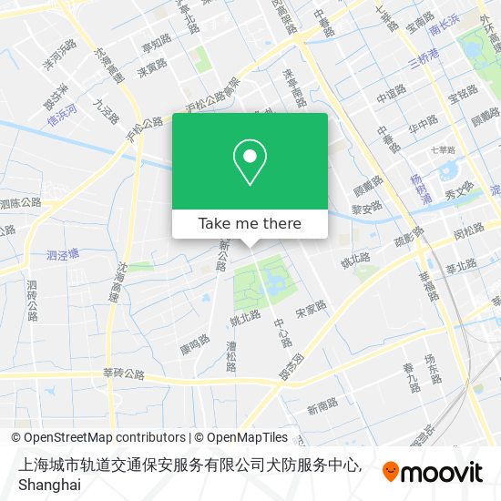 上海城市轨道交通保安服务有限公司犬防服务中心 map