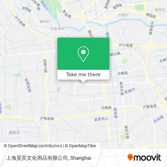 上海昊宾文化用品有限公司 map