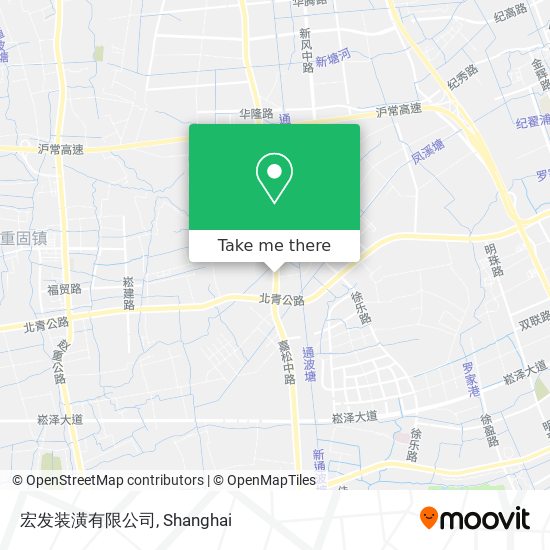 宏发装潢有限公司 map