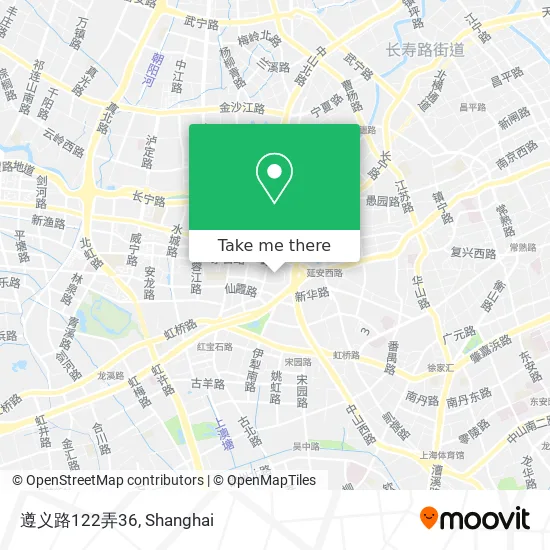 遵义路122弄36 map