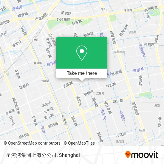 星河湾集团上海分公司 map