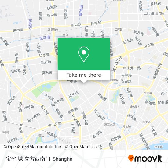 宝华·城-立方西南门 map