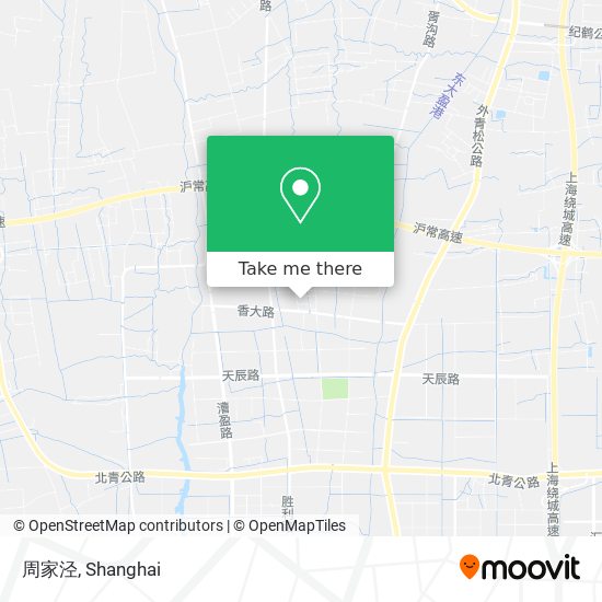 周家泾 map