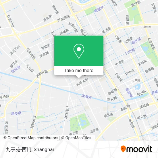 九亭苑-西门 map