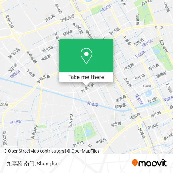九亭苑-南门 map