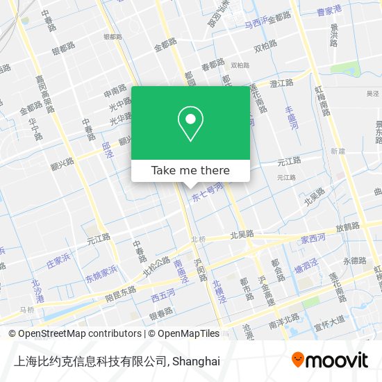 上海比约克信息科技有限公司 map