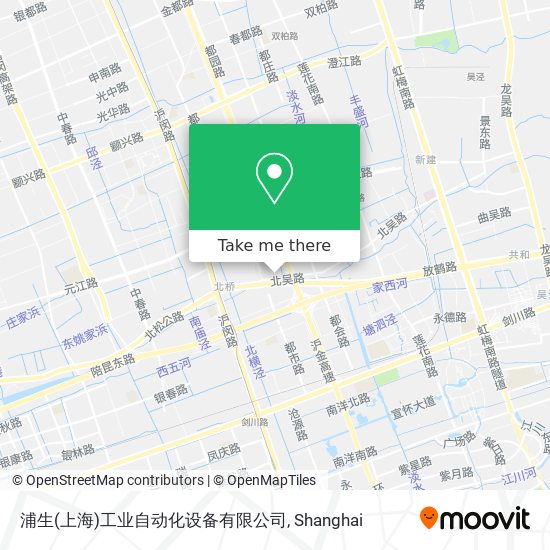 浦生(上海)工业自动化设备有限公司 map