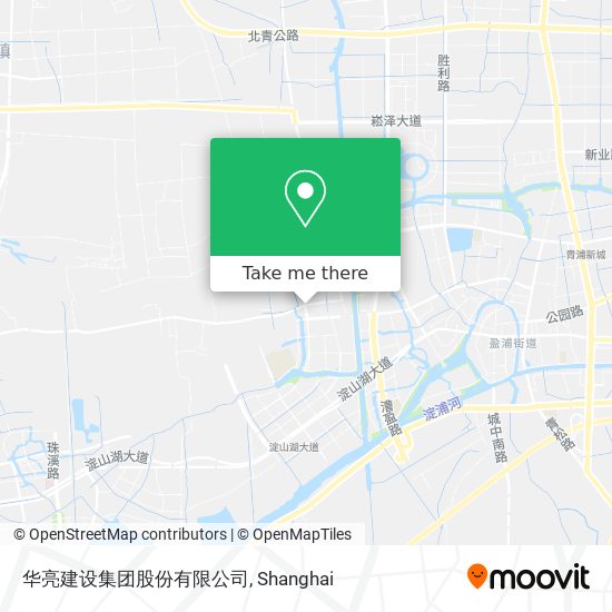 华亮建设集团股份有限公司 map