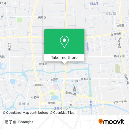 吊子角 map