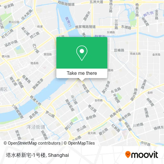 塔水桥新宅-1号楼 map