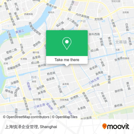 上海慎泽企业管理 map