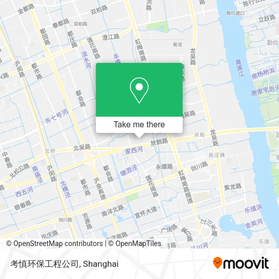 考慎环保工程公司 map