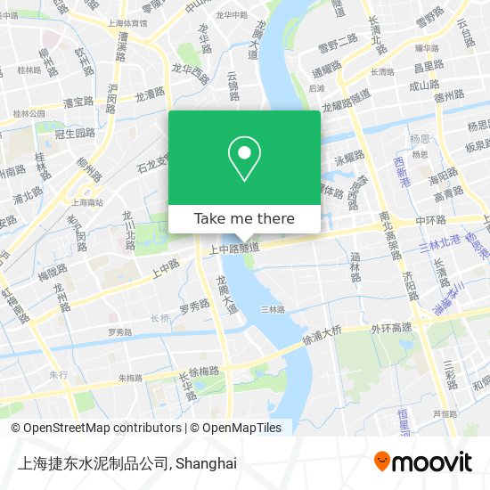 上海捷东水泥制品公司 map