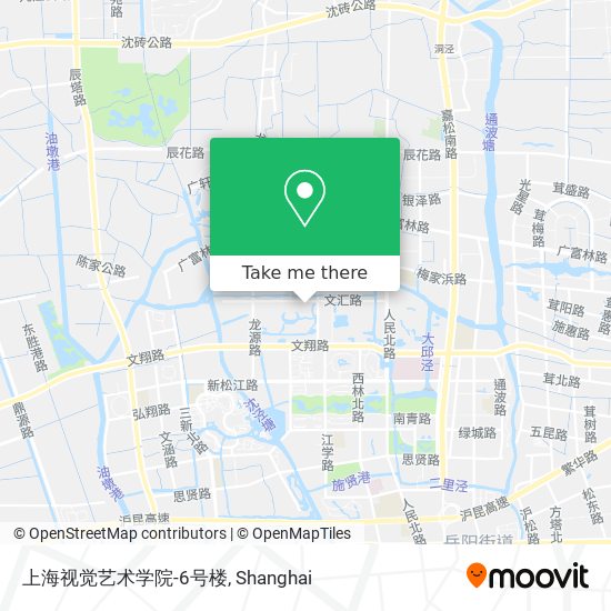 上海视觉艺术学院-6号楼 map