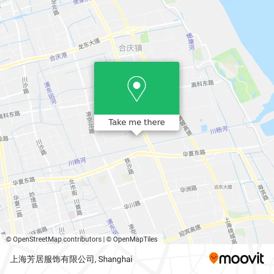 上海芳居服饰有限公司 map