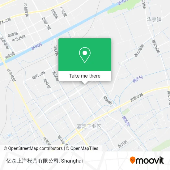 亿森上海模具有限公司 map