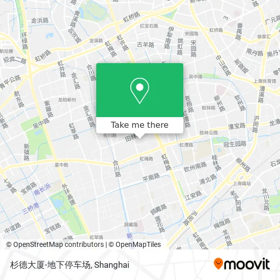 杉德大厦-地下停车场 map