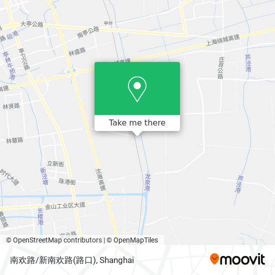 南欢路/新南欢路(路口) map