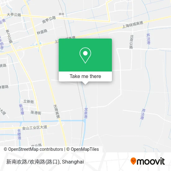 新南欢路/欢南路(路口) map