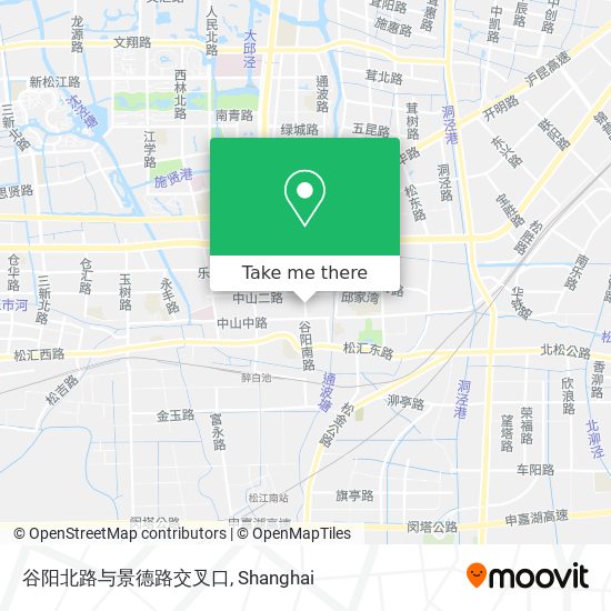 谷阳北路与景德路交叉口 map