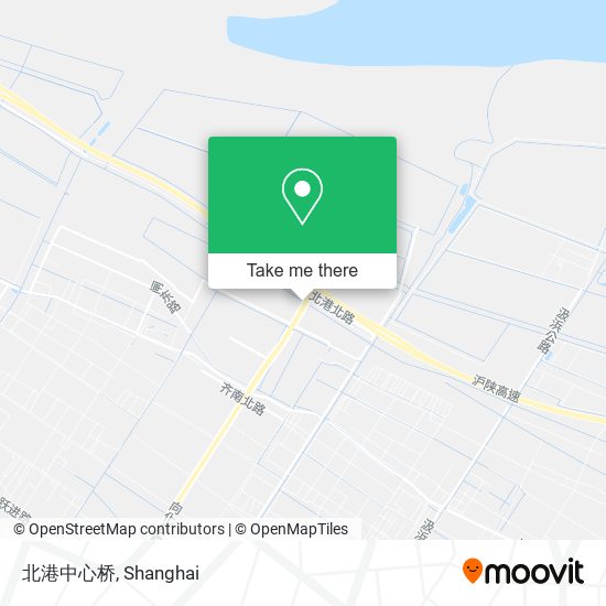 北港中心桥 map