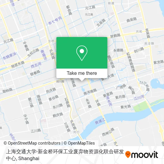 上海交通大学-新金桥环保工业废弃物资源化联合研发中心 map