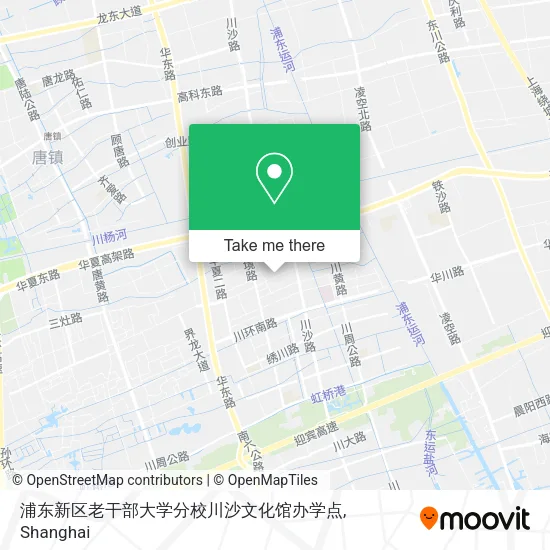 浦东新区老干部大学分校川沙文化馆办学点 map