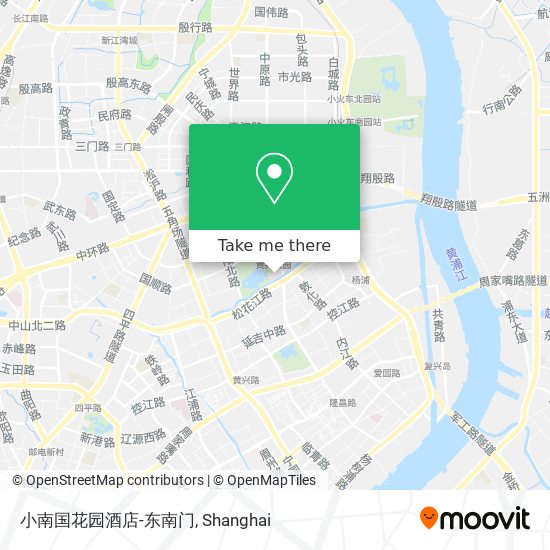 小南国花园酒店-东南门 map
