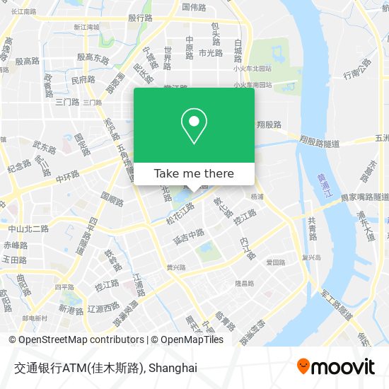 交通银行ATM(佳木斯路) map