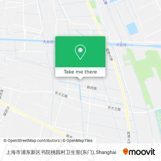 上海市浦东新区书院桃园村卫生室(东门) map