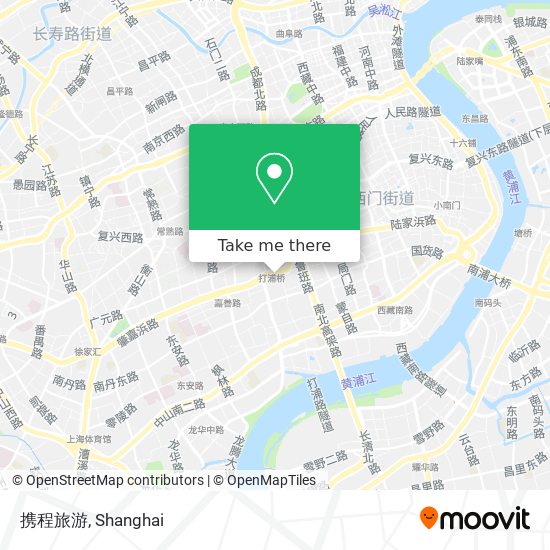 携程旅游 map