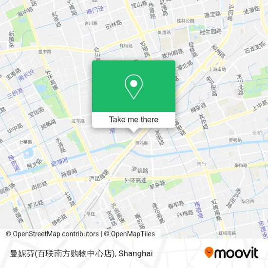 曼妮芬(百联南方购物中心店) map