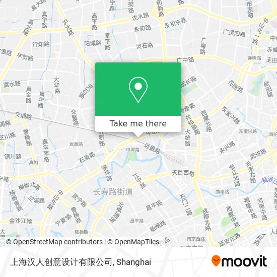上海汉人创意设计有限公司 map