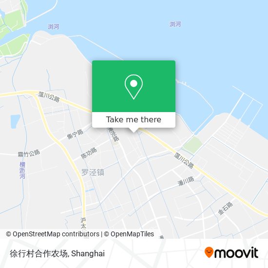 徐行村合作农场 map