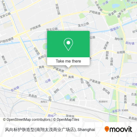 风向标护肤造型(南翔太茂商业广场店) map