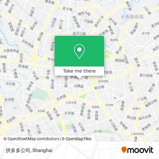 拼多多公司 map
